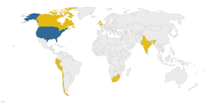 Map showing global resources from Ascendex