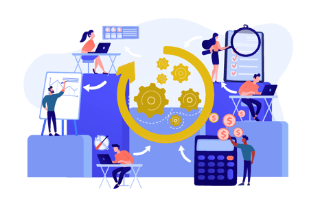 People working in a Complex Technology Environment